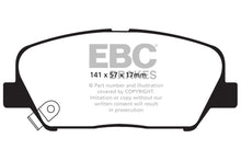 Load image into Gallery viewer, EBC 09+ Hyundai Genesis Coupe 2.0 Turbo Yellowstuff Front Brake Pads