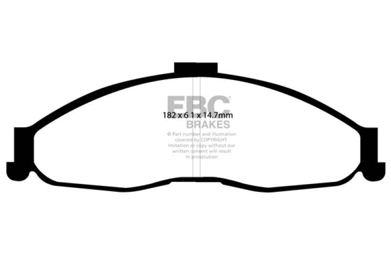 EBC 98-02 Chevrolet Camaro (4th Gen) 3.8 Bluestuff Front Brake Pads