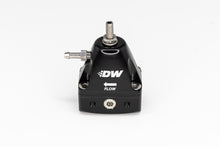 Load image into Gallery viewer, DeatschWerks DWR1000iL In-Line Adjustable Fuel Pressure Regulator - Black