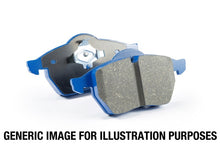 Load image into Gallery viewer, EBC 07-08 Porsche 911 (997) (Cast Iron Rotor only) 3.6 Carrera 2 Bluestuff Front Brake Pads