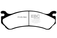 Load image into Gallery viewer, EBC 02 Cadillac Escalade 5.3 (Akebono rear caliper) Yellowstuff Front Brake Pads