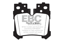 Load image into Gallery viewer, EBC 07+ Lexus LS460 4.6 Redstuff Rear Brake Pads