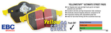 Load image into Gallery viewer, EBC 91-92 Audi 100 Quattro 2.3 (Girling) Yellowstuff Front Brake Pads