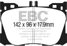 Load image into Gallery viewer, EBC 2017+ Mercedes-Benz E300 (W213) 2.0L Turbo Yellowstuff Front Brake Pads