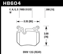 Load image into Gallery viewer, Hawk BMW 135i DTC-60 Race Rear Brake Pads