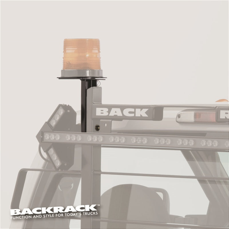 BackRack Light Bracket 6-1/2in Base Drivers Side