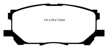 Load image into Gallery viewer, EBC 04-07 Lexus RX330 3.3 Yellowstuff Front Brake Pads