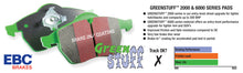 Load image into Gallery viewer, EBC 13+ Ford F250 (inc Super Duty) 6.2 (2WD) Greenstuff Front Brake Pads