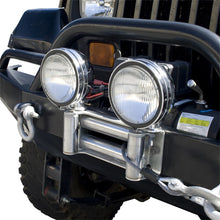 Load image into Gallery viewer, Rugged Ridge Roller Fairlead w/ Off-road Light Mounts