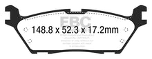 Load image into Gallery viewer, EBC 15+ Ford F150 2.7 Twin Turbo (2WD) Electric PB Greenstuff Rear Brake Pads