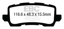 Load image into Gallery viewer, EBC 2018+ Honda Odyssey 3.5L Greenstuff Rear Brake Pads