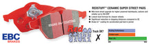 Load image into Gallery viewer, EBC 04-06 Saab 9-2X 2.0 Turbo Redstuff Rear Brake Pads